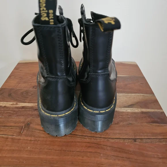Dr. Martens Black Lace Up Boots - Picture 3 of 7